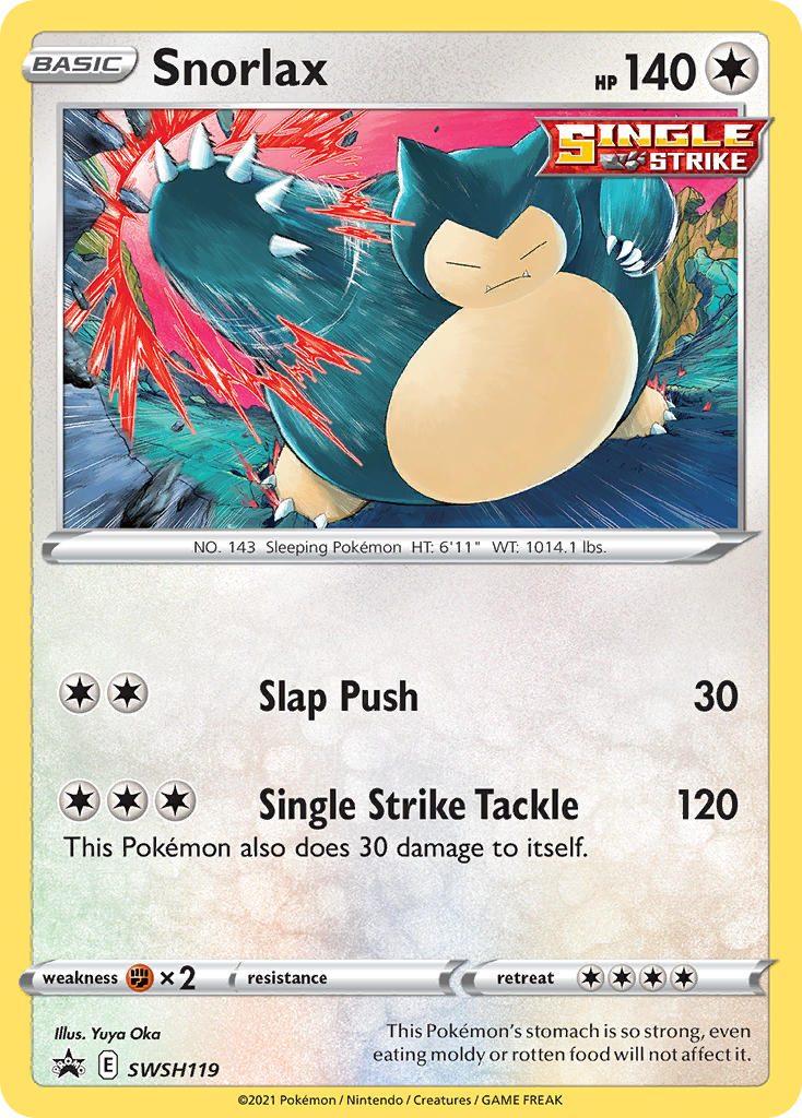 Snorlax (SWSH119) [Sword & Shield: Black Star Promos] | Mindsight Gaming