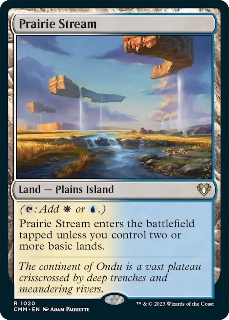 Prairie Stream [Commander Masters] | Mindsight Gaming