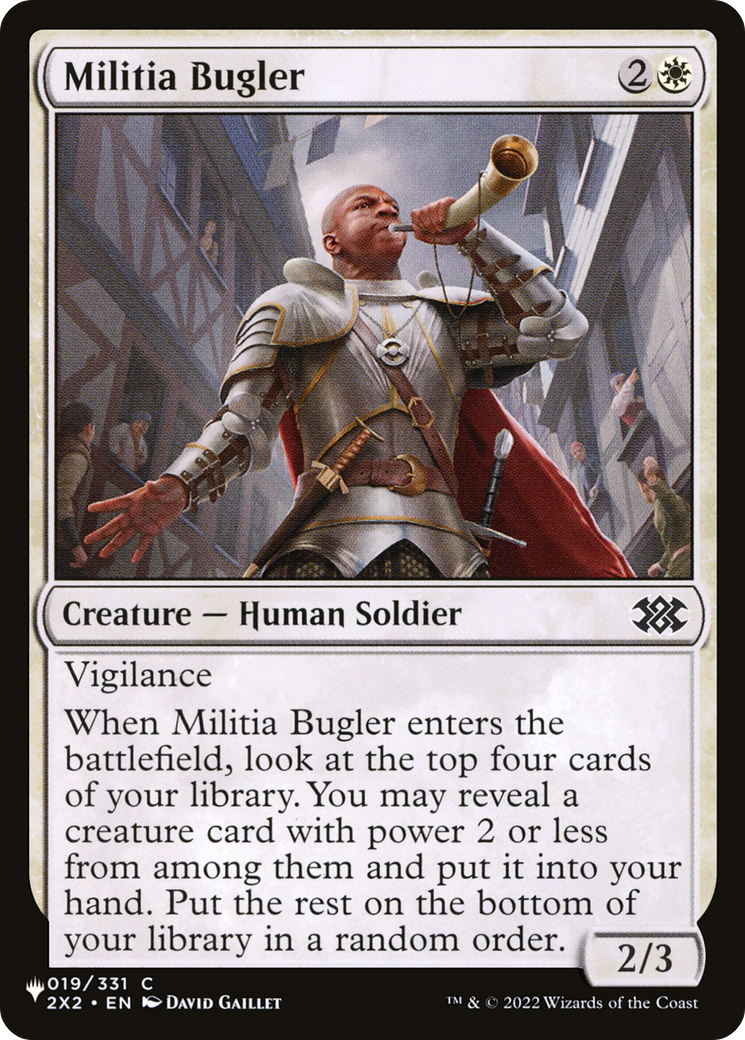 Militia Bugler [The List Reprints] | Mindsight Gaming