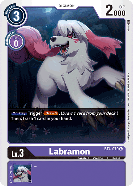 Labramon [BT4-079] [Great Legend] | Mindsight Gaming