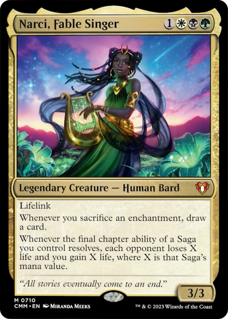 Narci, Fable Singer [Commander Masters] | Mindsight Gaming