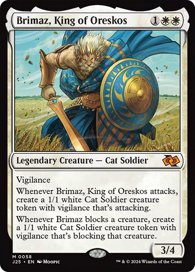 Brimaz, King of Oreskos (Anime) [Foundations Jumpstart] | Mindsight Gaming