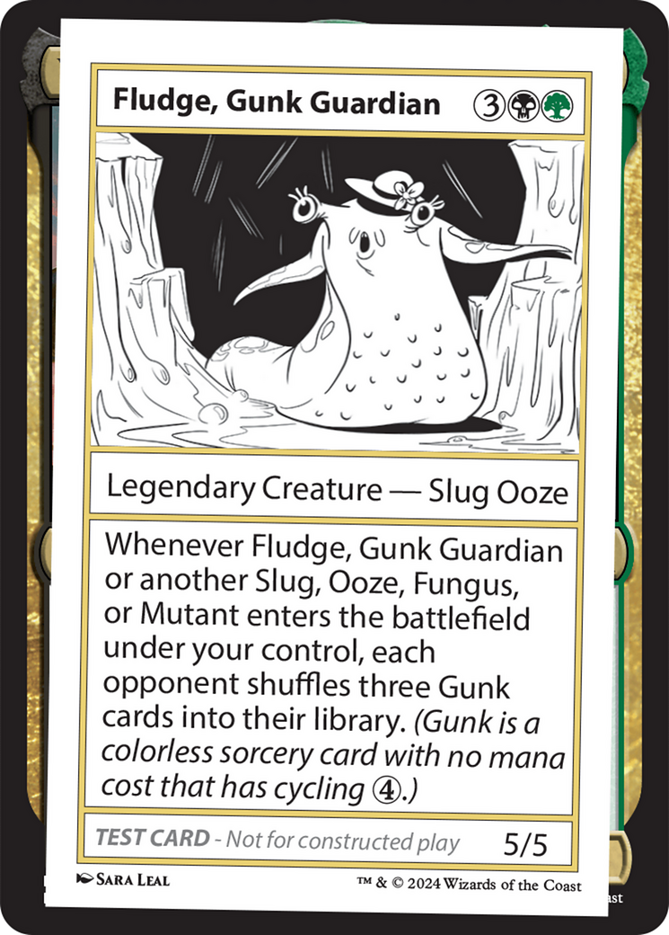 Fludge, Gunk Guardian [Mystery Booster 2 Playtest Cards] | Mindsight Gaming