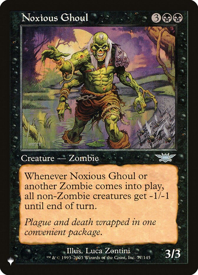 Noxious Ghoul [The List] | Mindsight Gaming