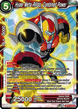 Hyper Meta-Rilldo, Combined Power (BT17-018) [Ultimate Squad] | Mindsight Gaming