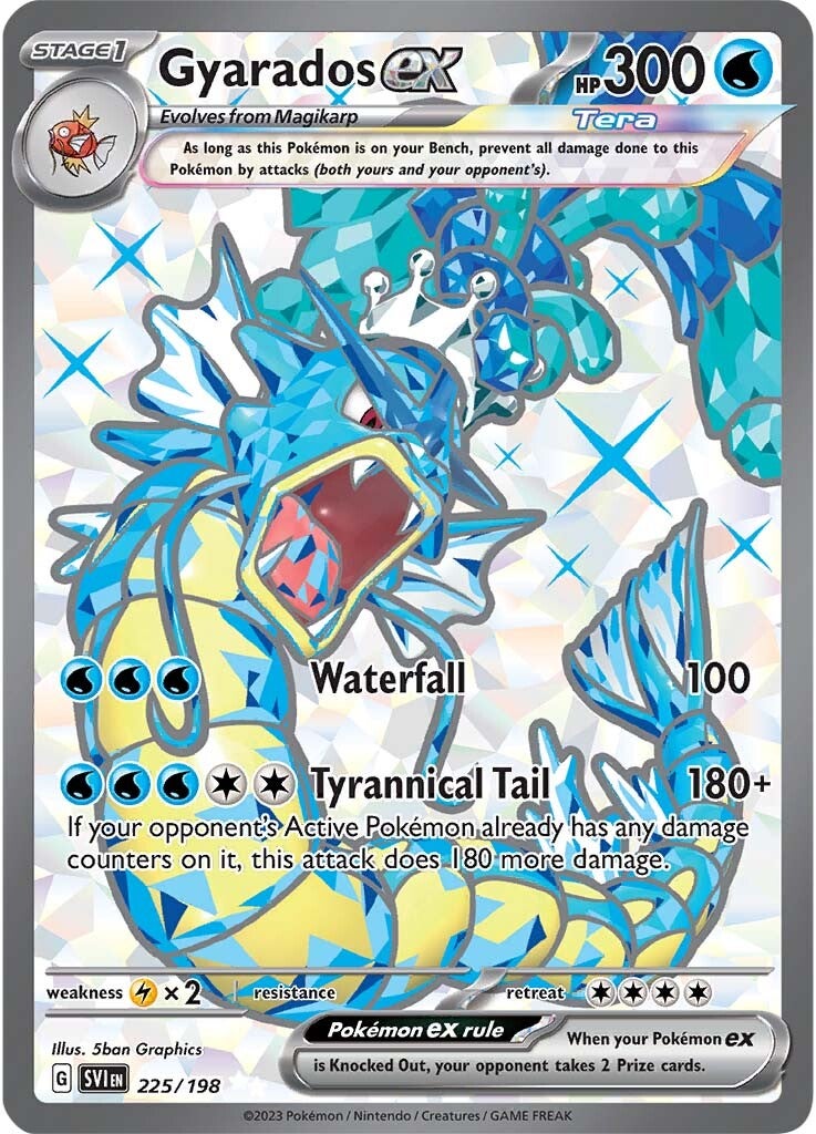 Gyarados ex (225/198) [Scarlet & Violet: Base Set] | Mindsight Gaming