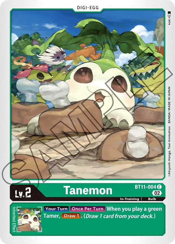 Tanemon [BT11-004] [Dimensional Phase] | Mindsight Gaming