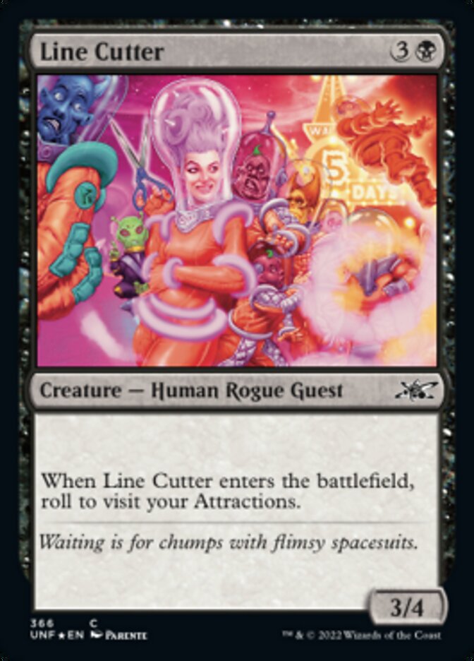 Line Cutter (Galaxy Foil) [Unfinity] | Mindsight Gaming