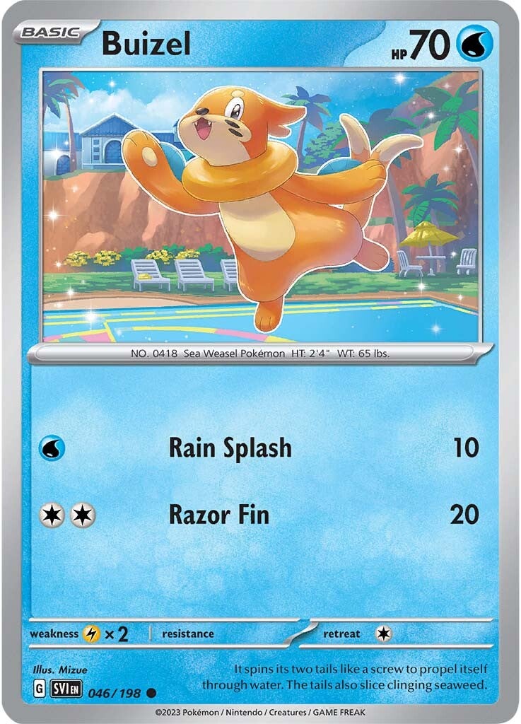 Buizel (046/198) [Scarlet & Violet: Base Set] | Mindsight Gaming