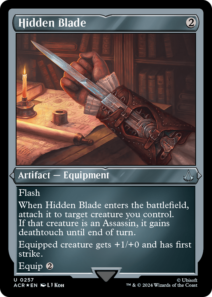 Hidden Blade (Foil Etched) [Assassin's Creed] | Mindsight Gaming