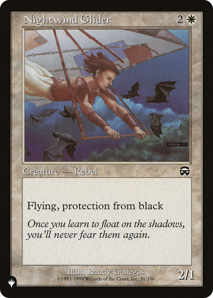 Nightwind Glider [The List Reprints] | Mindsight Gaming