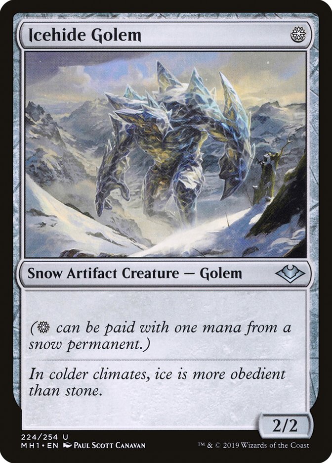 Icehide Golem [Modern Horizons] | Mindsight Gaming