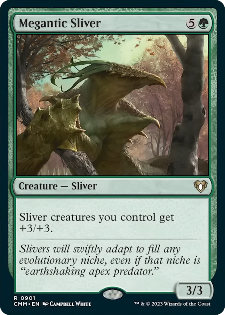 Megantic Sliver [Commander Masters] | Mindsight Gaming