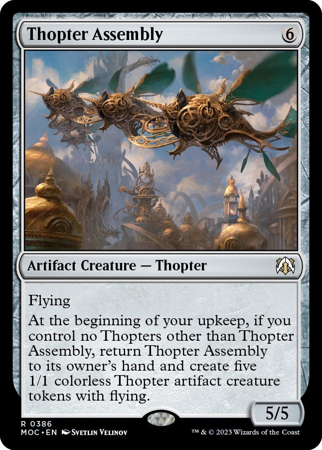 Thopter Assembly [March of the Machine Commander] | Mindsight Gaming