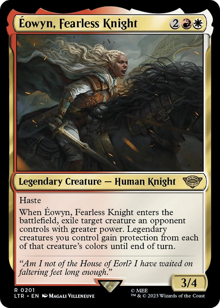 Eowyn, Fearless Knight [The Lord of the Rings: Tales of Middle-Earth] | Mindsight Gaming