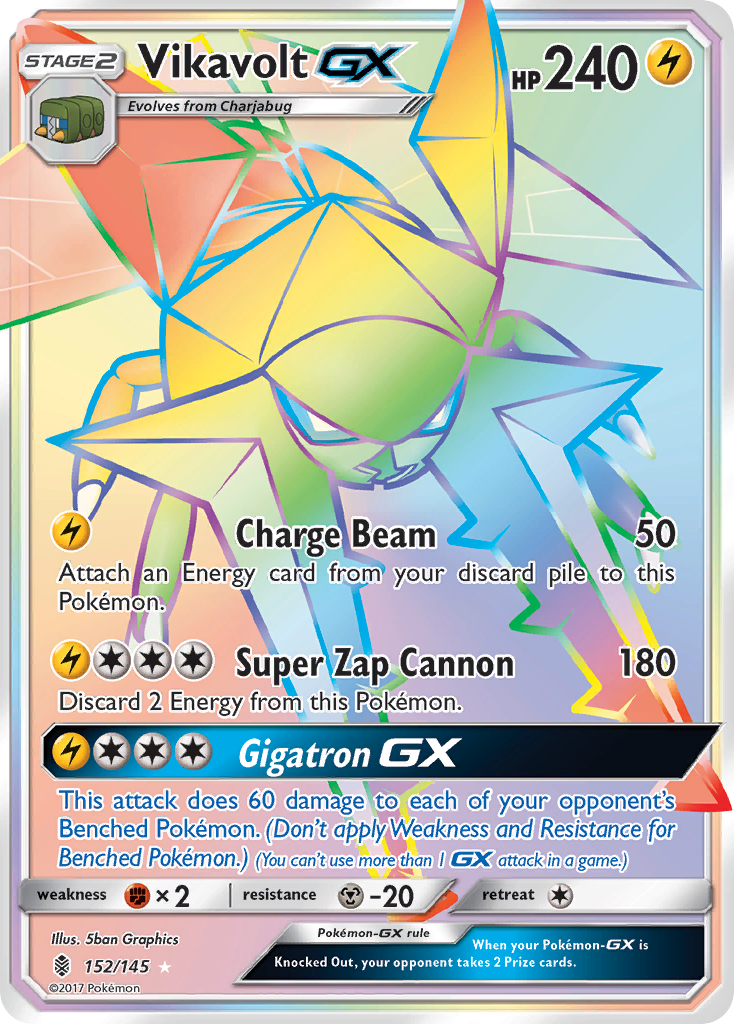 Vikavolt GX (152/145) [Sun & Moon: Guardians Rising] | Mindsight Gaming