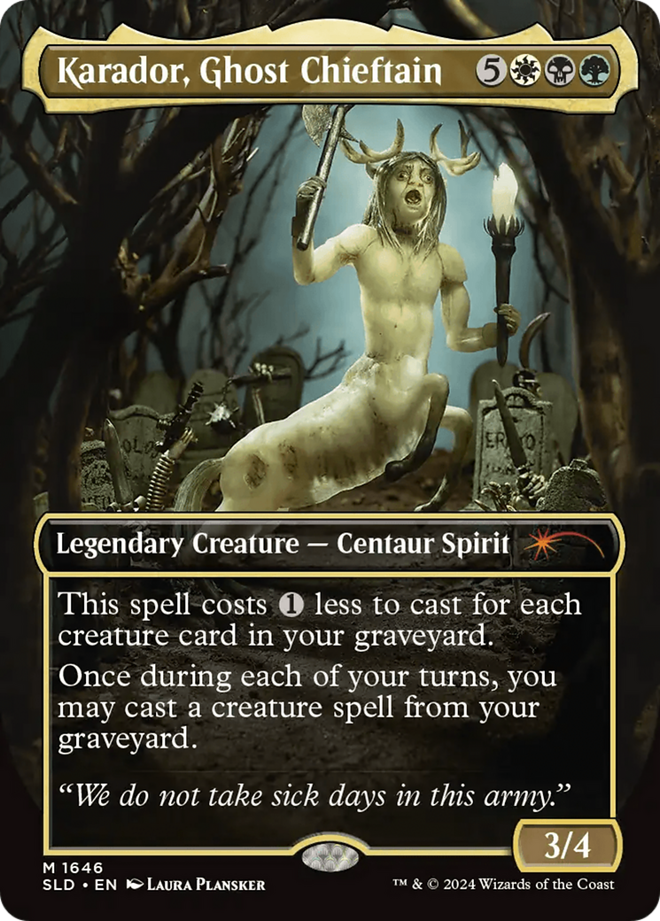 Karador, Ghost Chieftain [Secret Lair Drop Series] | Mindsight Gaming