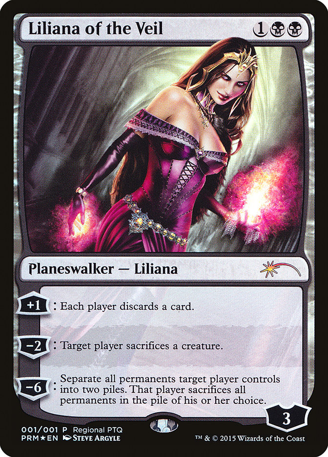 Liliana of the Veil (Regional PTQ) [Pro Tour Promos] | Mindsight Gaming