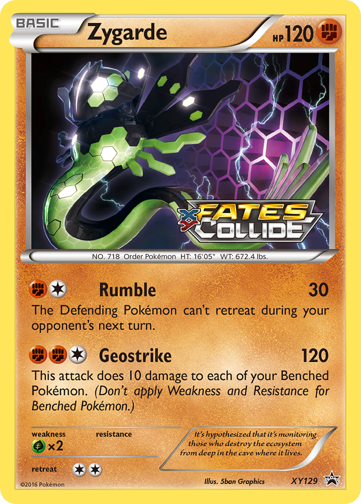 Zygarde (XY129) [XY: Black Star Promos] | Mindsight Gaming