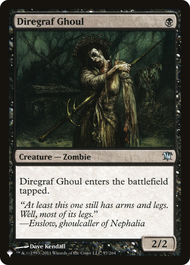 Diregraf Ghoul [The List] | Mindsight Gaming