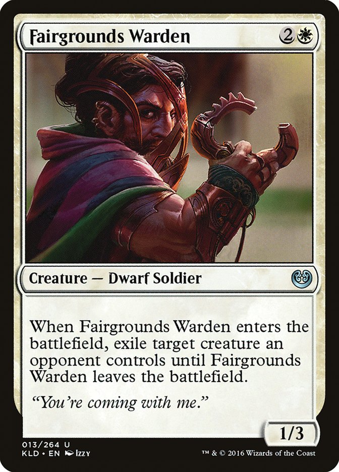 Fairgrounds Warden [Kaladesh] | Mindsight Gaming