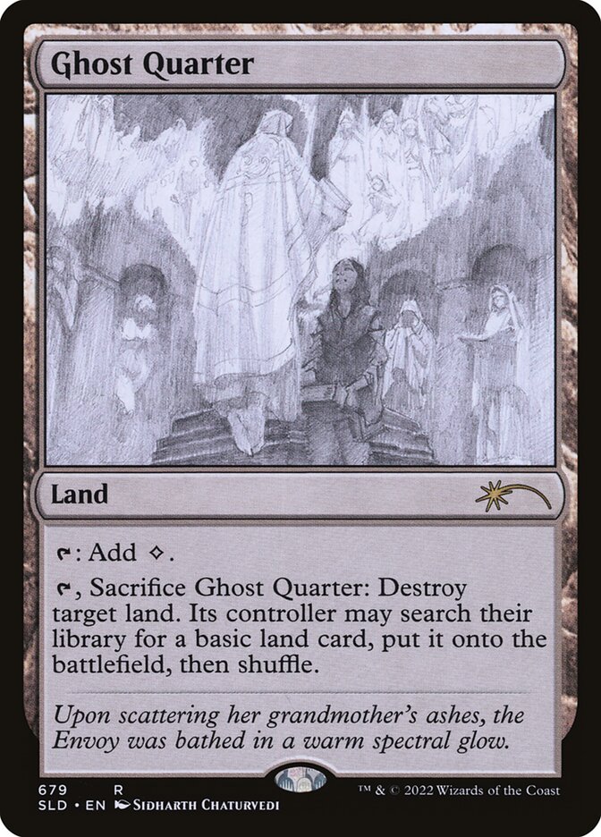 Ghost Quarter (Sketch) [Secret Lair Drop Promos] | Mindsight Gaming