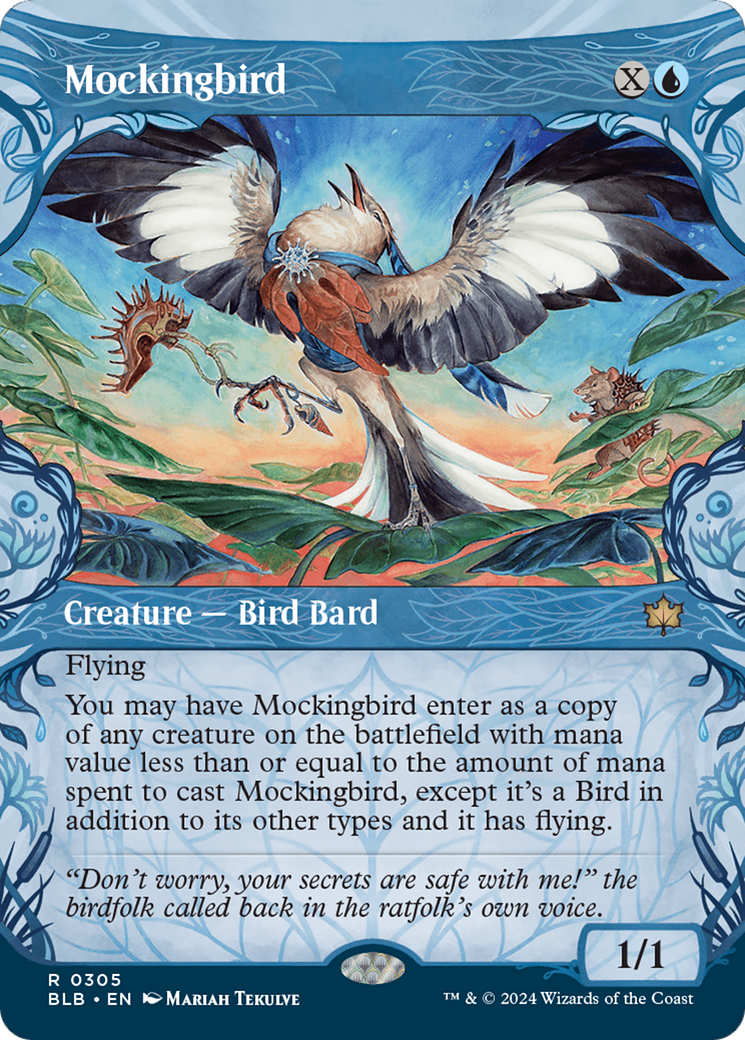 Mockingbird (Showcase) [Bloomburrow] | Mindsight Gaming