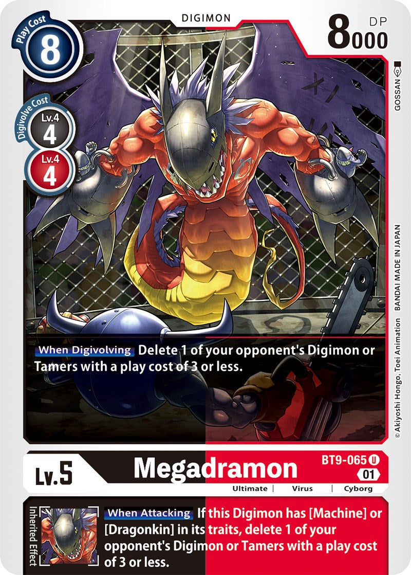 Megadramon [BT9-065] [X Record] | Mindsight Gaming