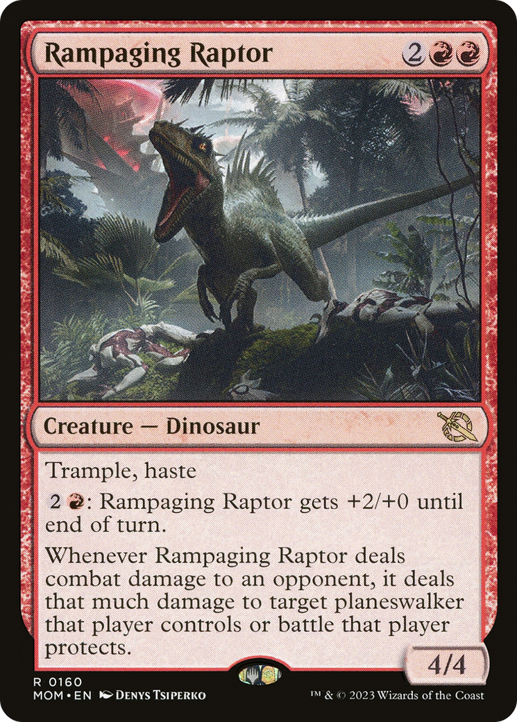 Rampaging Raptor [March of the Machine] | Mindsight Gaming