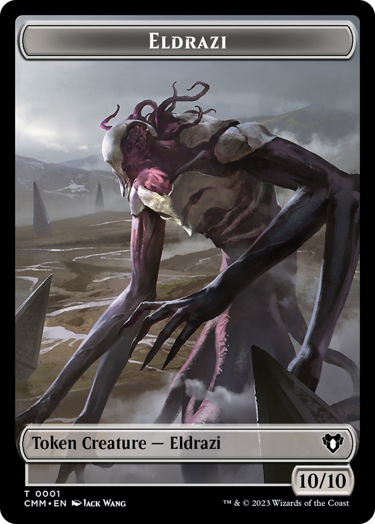 Eldrazi // Myr Double-Sided Token [Commander Masters Tokens] | Mindsight Gaming