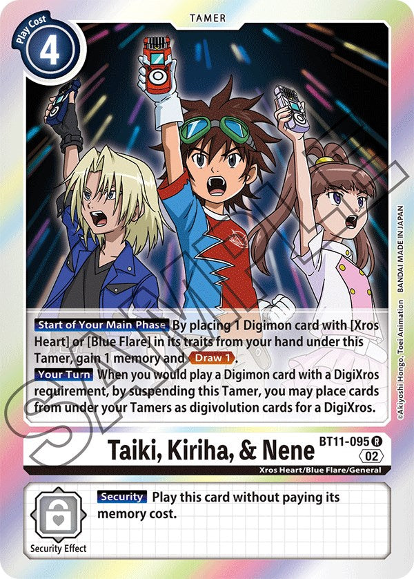 Taiki, Kiriha, & Nene [BT11-095] [Dimensional Phase] | Mindsight Gaming