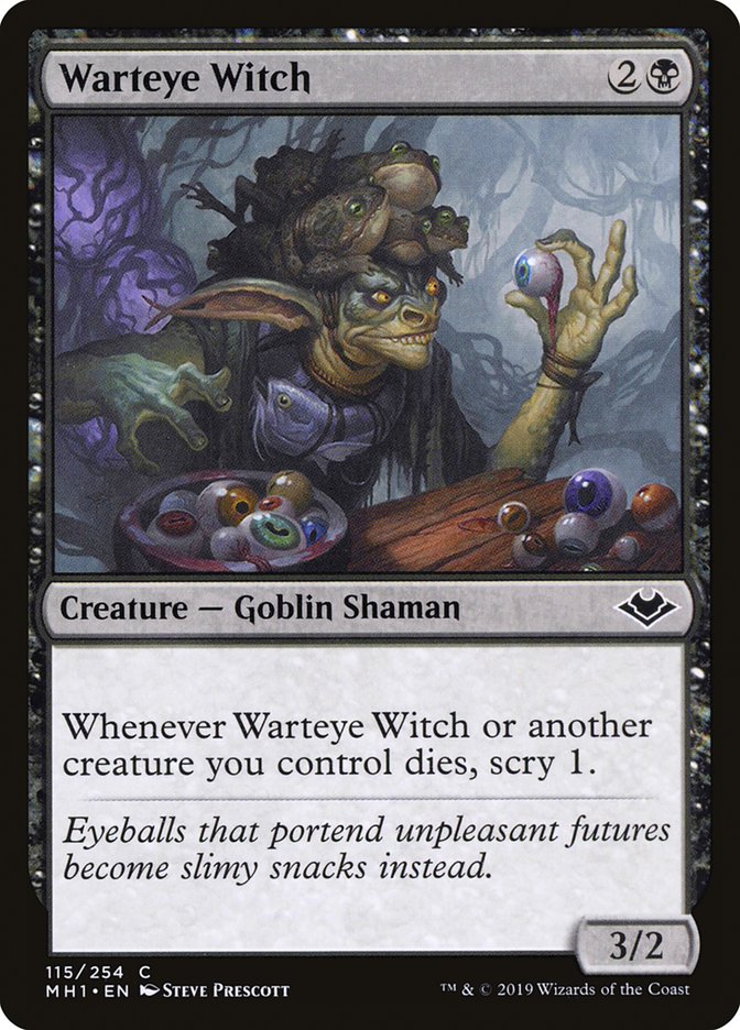 Warteye Witch [Modern Horizons] | Mindsight Gaming