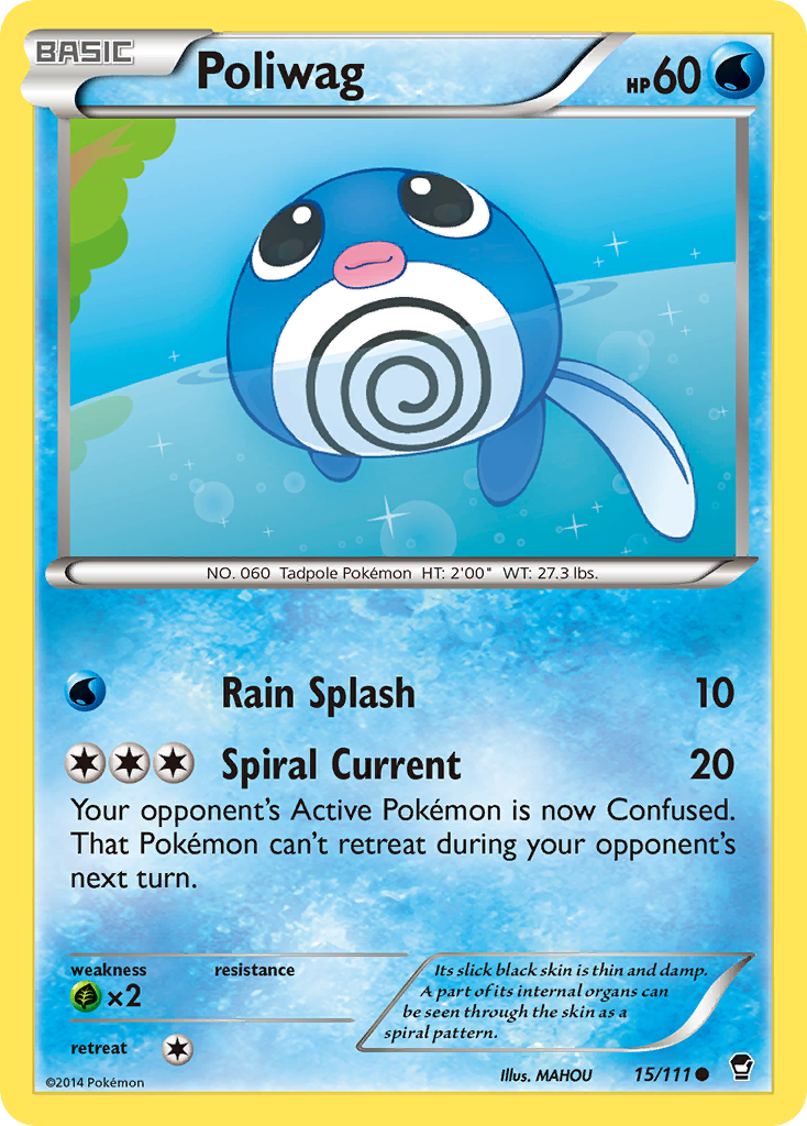 Poliwag (15/111) [XY: Furious Fists] | Mindsight Gaming