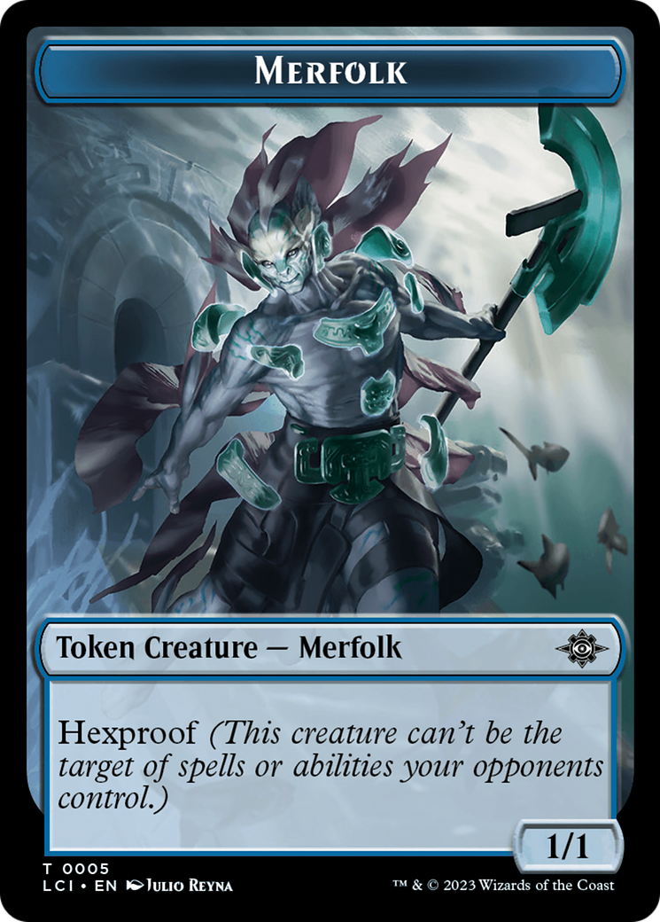 Merfolk Token [The Lost Caverns of Ixalan Tokens] | Mindsight Gaming