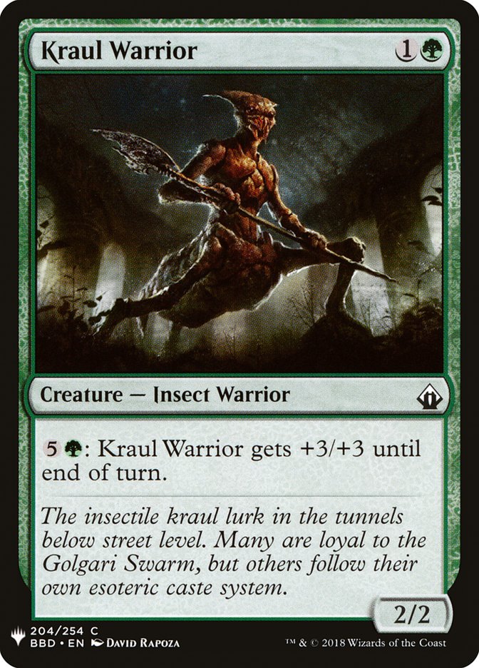 Kraul Warrior [Mystery Booster] | Mindsight Gaming