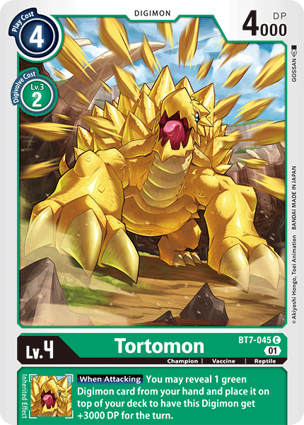 Tortomon [BT7-045] [Next Adventure] | Mindsight Gaming