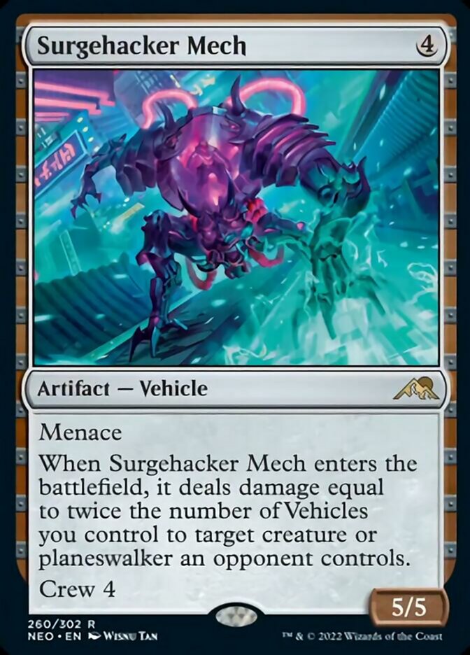 Surgehacker Mech [Kamigawa: Neon Dynasty] | Mindsight Gaming