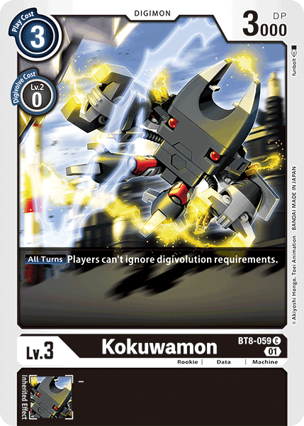 Kokuwamon [BT8-059] [New Awakening] | Mindsight Gaming