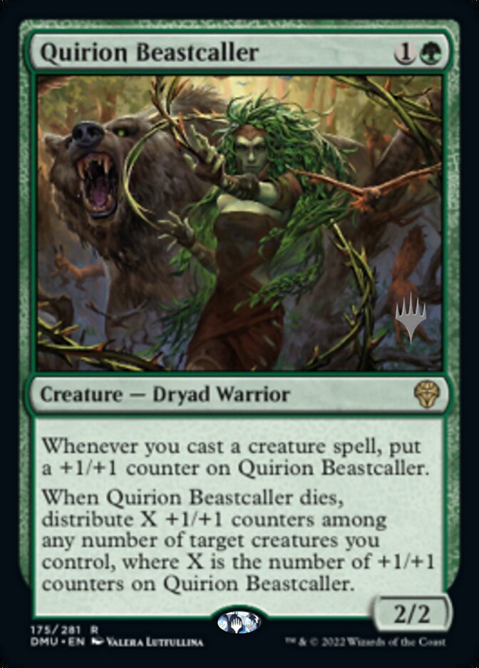 Quirion Beastcaller (Promo Pack) [Dominaria United Promos] | Mindsight Gaming