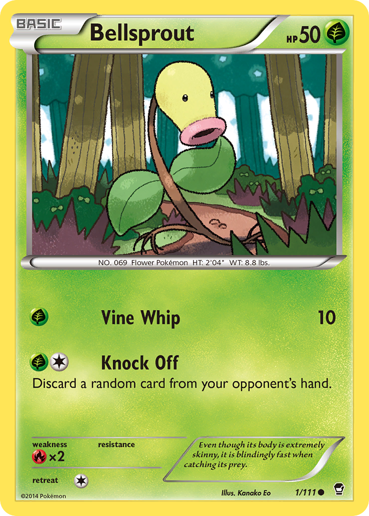 Bellsprout (1/111) [XY: Furious Fists] | Mindsight Gaming