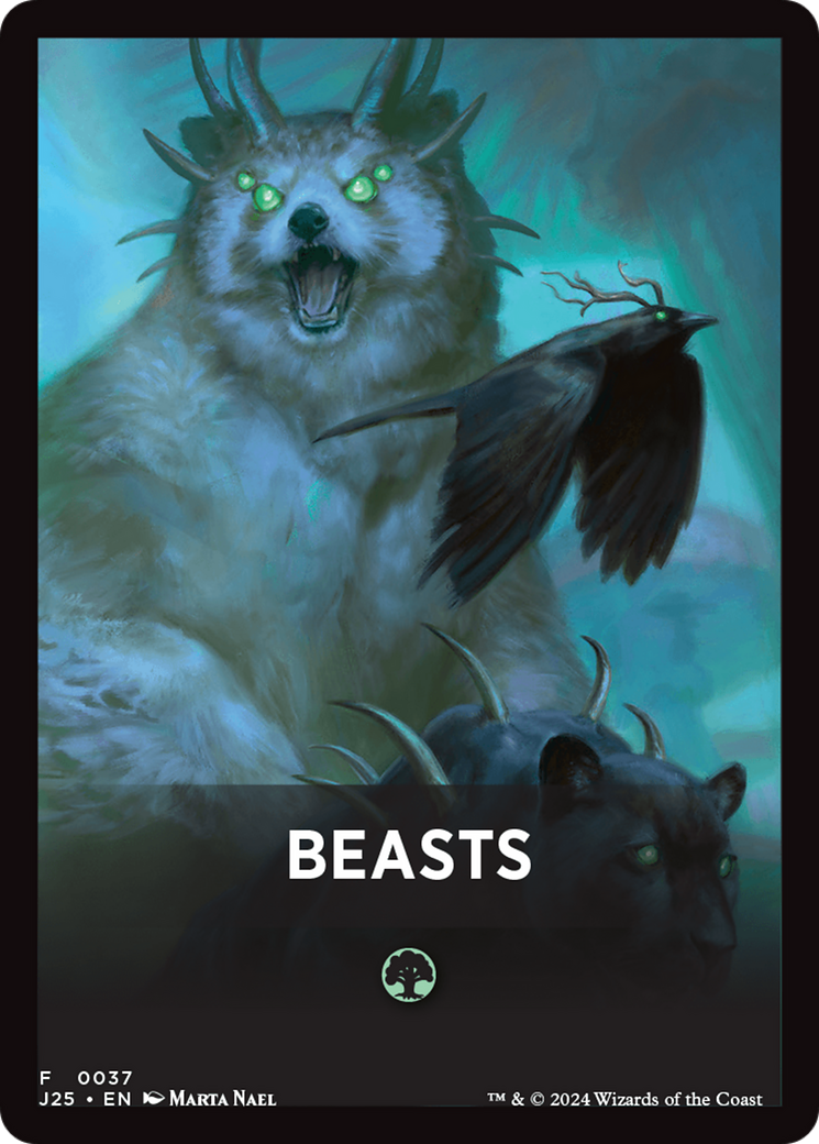 Beasts Theme Card [Foundations Jumpstart Front Cards] | Mindsight Gaming