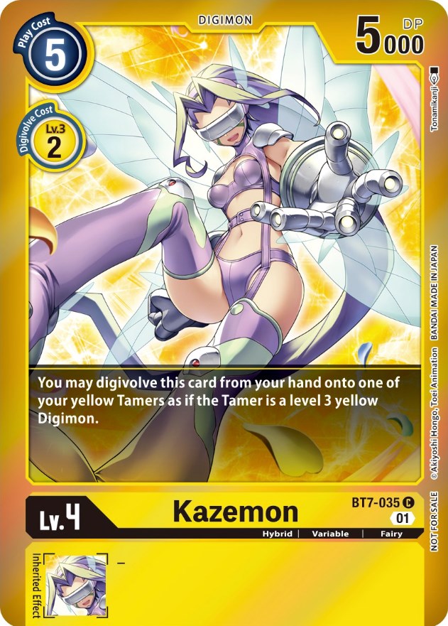 Kazemon [BT7-035] (Event Pack 3) [Next Adventure Promos] | Mindsight Gaming