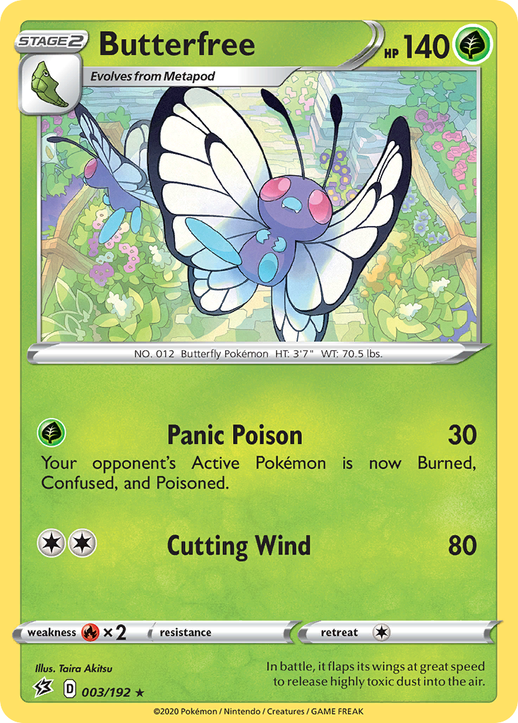 Butterfree (003/192) [Sword & Shield: Rebel Clash] | Mindsight Gaming