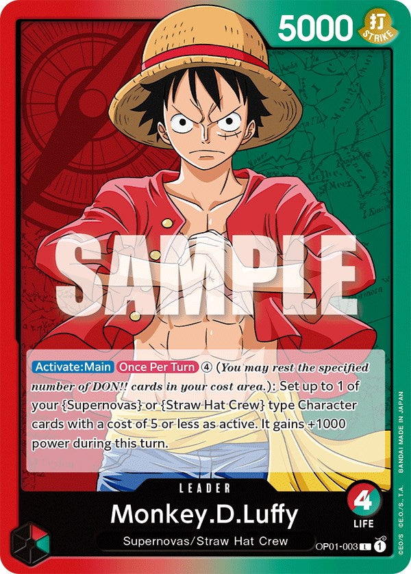 Monkey.D.Luffy [Romance Dawn] | Mindsight Gaming