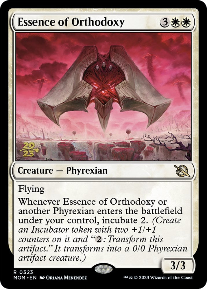 Essence of Orthodoxy [March of the Machine Prerelease Promos] | Mindsight Gaming