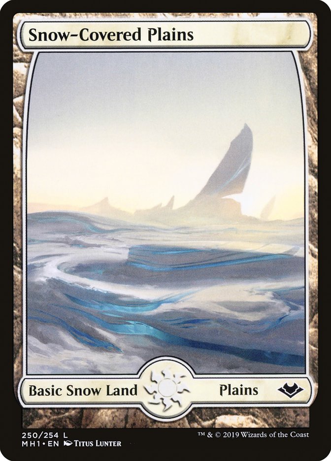 Snow-Covered Plains [Modern Horizons] | Mindsight Gaming