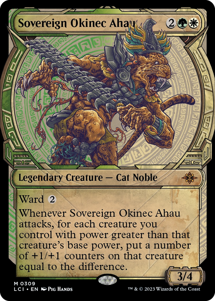 Sovereign Okinec Ahau (Showcase) [The Lost Caverns of Ixalan] | Mindsight Gaming