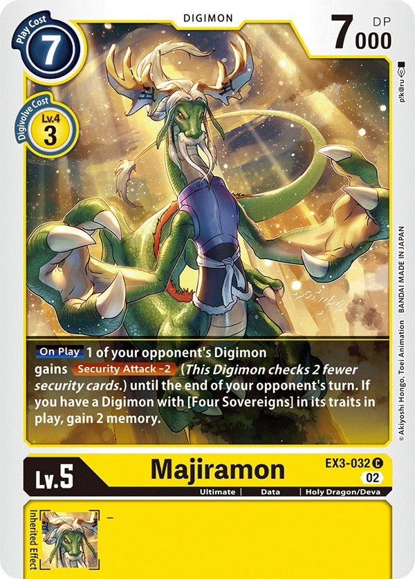 Majiramon [EX3-032] [Draconic Roar] | Mindsight Gaming