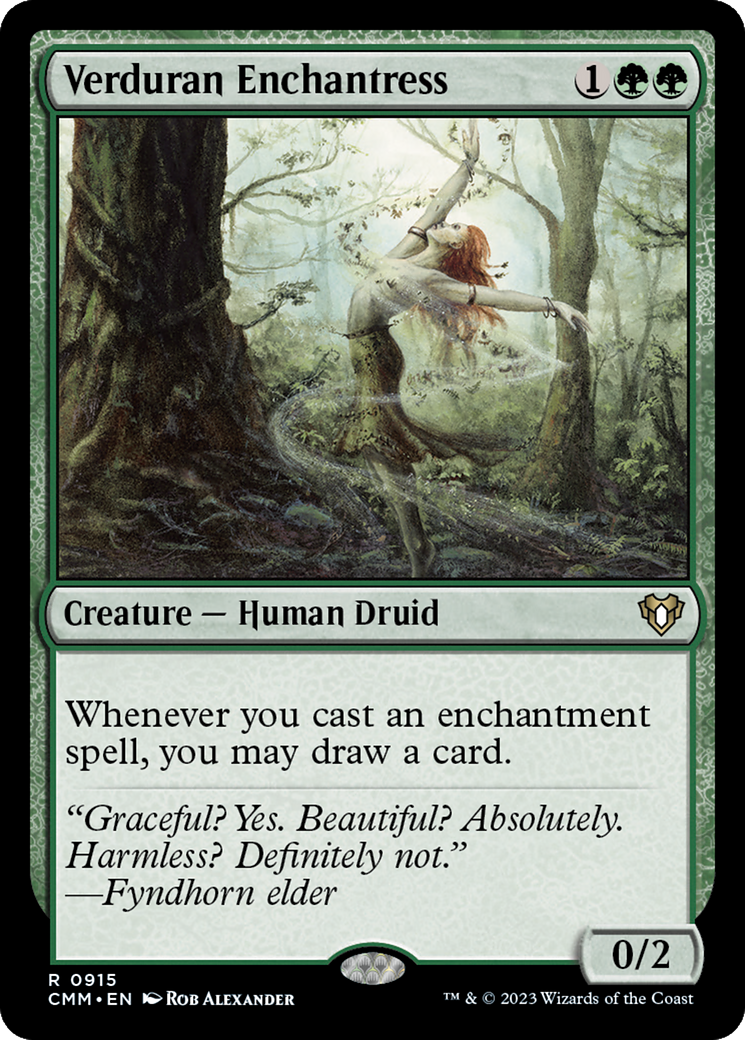 Verduran Enchantress [Commander Masters] | Mindsight Gaming