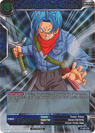 Light of Hope Trunks (P-005) [Promotion Cards] | Mindsight Gaming